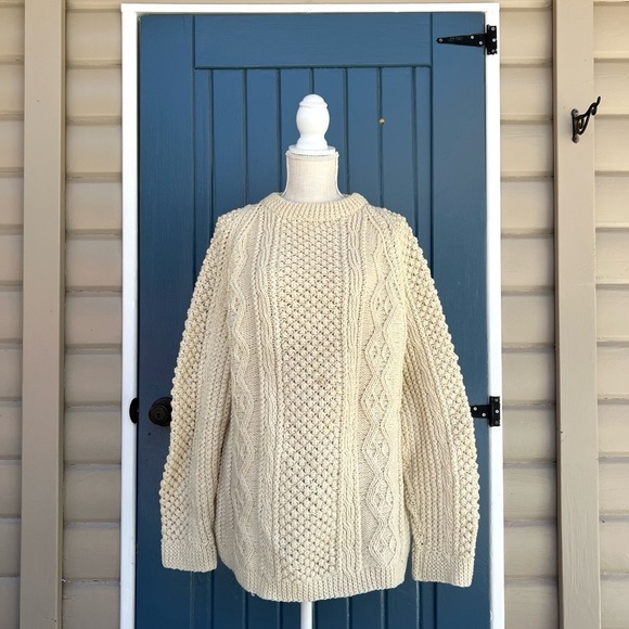 Killarney Sweaters - Killarney Wool Hand Knit Sweater Unisex